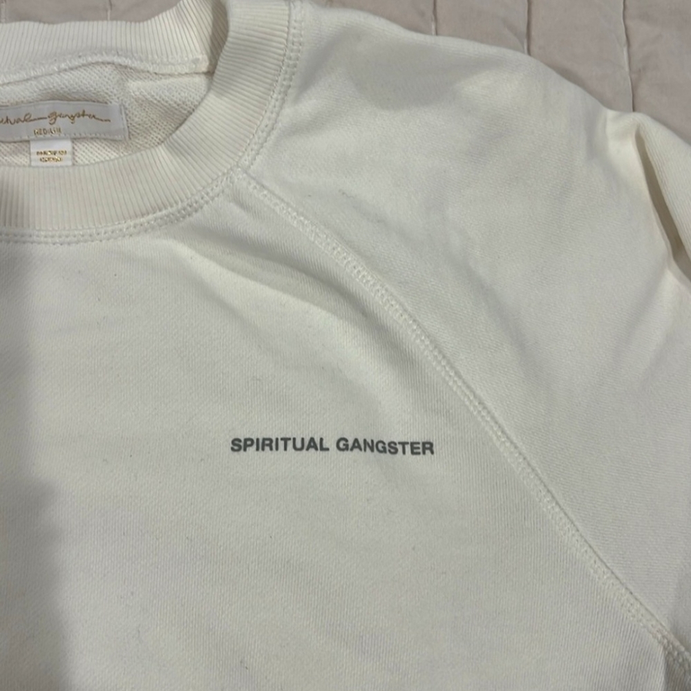 Like new Spiritual gangster crew sweatshirt